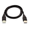 Cavo usb v7 2.0 usb a / usb a m / m 1m nero [v7usb2aa-01m-1e]