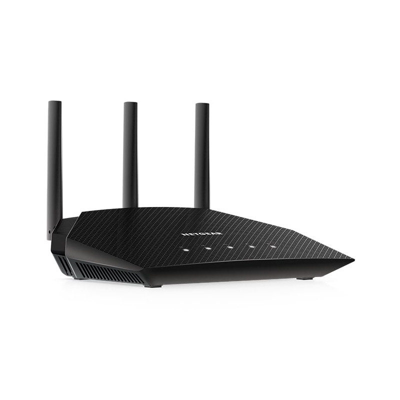 Router netgear rax10 wifi 6 a 4 flussi ax1800 nero [rax10-100eus]