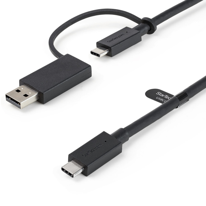 Cavo usb startech usb c con adattatore usb a 1m [usbccadp]