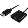 Adatattore hdmi itb vga displayport 0.15m nero [ros3201]