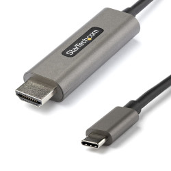Cavo adattatore startech.com usb-c hdmi 2.0 4k 60hz 2m grigio