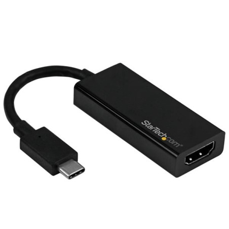 Adattatore startech usb-c hdmi 4k 60hz nero [cdp2hd4k60]