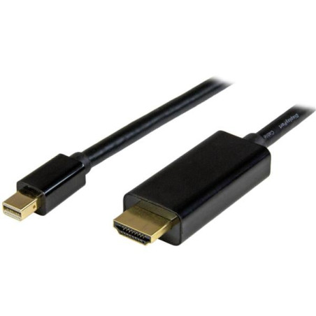 Cavo mini displayport startech mdp / hdmi 2m 4k nero [mdp2hdmm2mb]