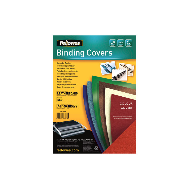 Cf100 copertine delta a4 rosso [5370305]