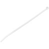 Fascette fermacavi startech riutillizzabile 25cm 100 pz. bianco [cbmzt10n]