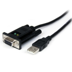 Cavo adattatore usb-c startech rs232 db9 null modem [icusb232ftn]