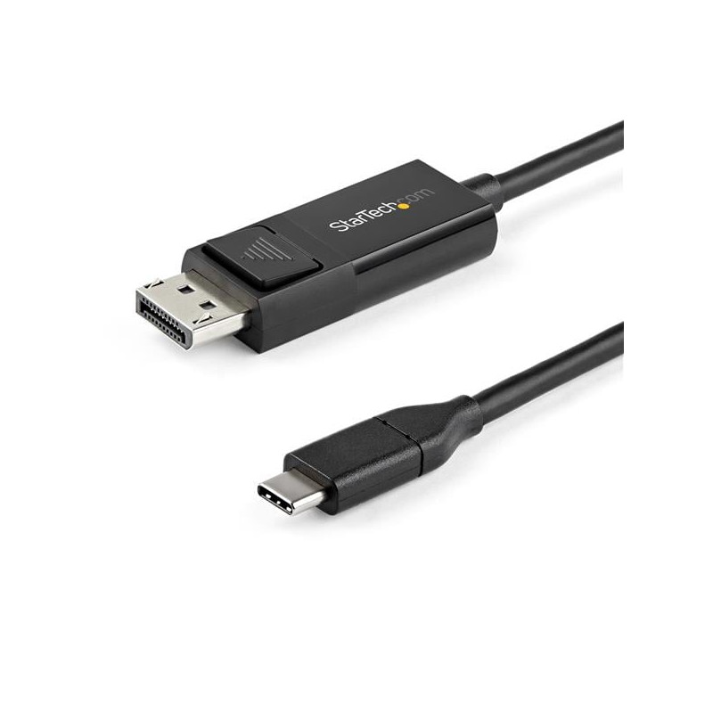 Cavo usb startech displayport 1.2 usb-c 1m 8k 60hz [cdp2dp1mbd]