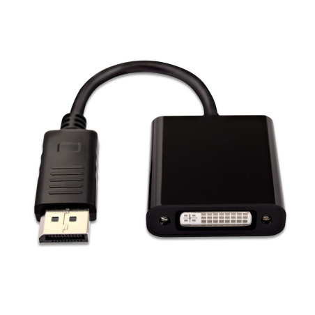 Adattatore video v7 displayport m dvi-i / f attivo nero [cbldpdviaa-1e]