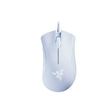 Mouse da gioco razer deathadder essential bianco [rz01-03850200-r3m1]