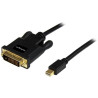 Adattatore startech mini displayport dvi 1.8m nero [mdp2dvimm6b]
