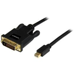 Adattatore startech mini displayport dvi 3m nero [mdp2dvimm10b]