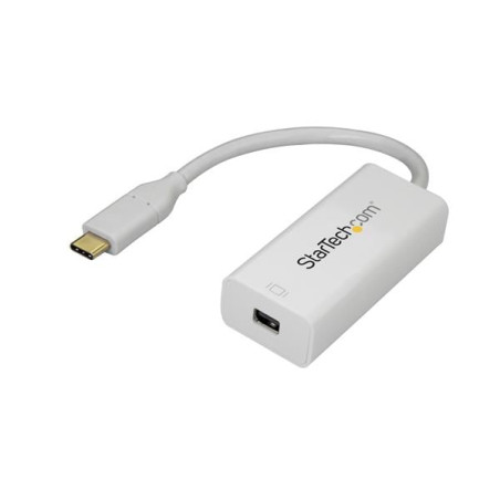 Adattatore startech usb-c mini displayport 4k 60hz bianco [cdp2mdp]