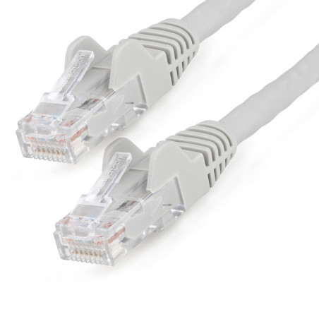 Cavo di rete startech ethernet cat 6 utp 50cm grigio [n6lpatch50cmgr]