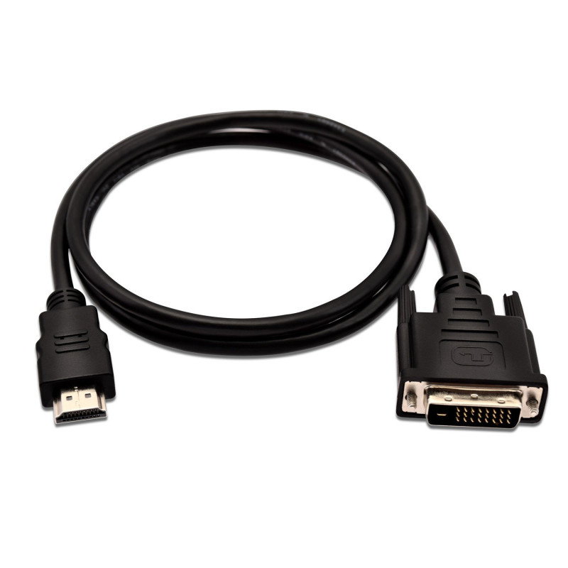 Cavo video v7 hdmi / dvi-d 1m nero [v7hdmidvid-01m-1e]