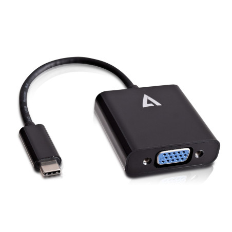 Adattatore v7 usb c / vga m /f nero [v7ucvga-blk-1e]