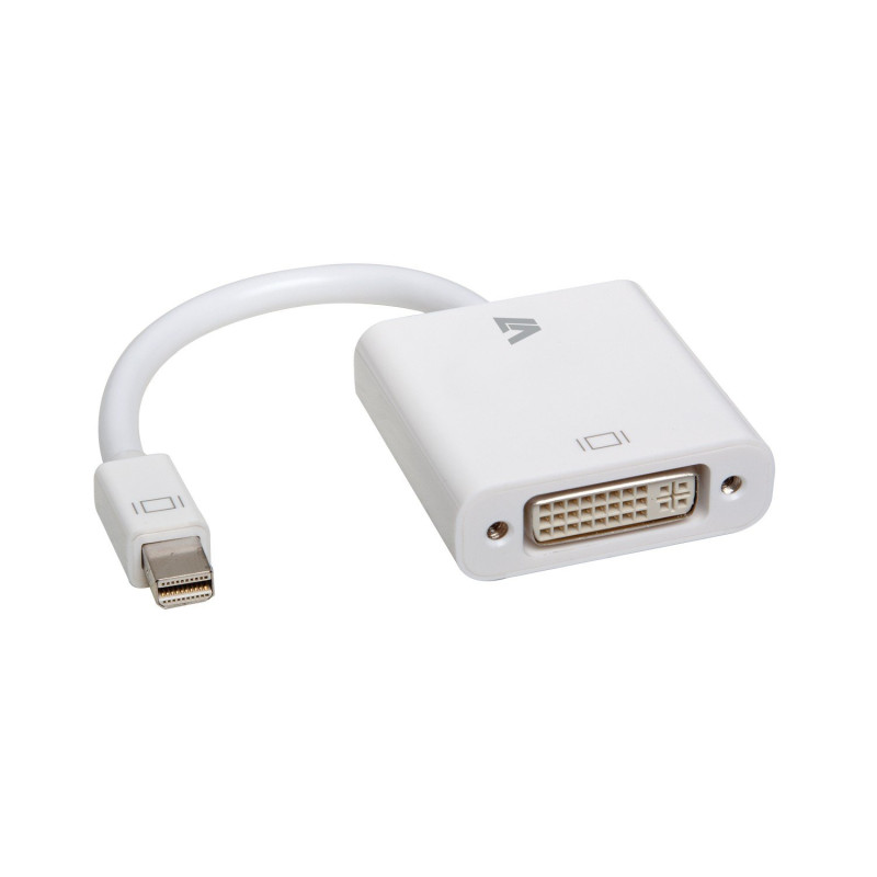 Adattatore displayport v7 mini displayport a dvi bianco [cbl-md1wht-5e]