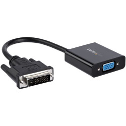 Cavo adattatore / convertitore attivo startech dvi / vga 0.19m nero