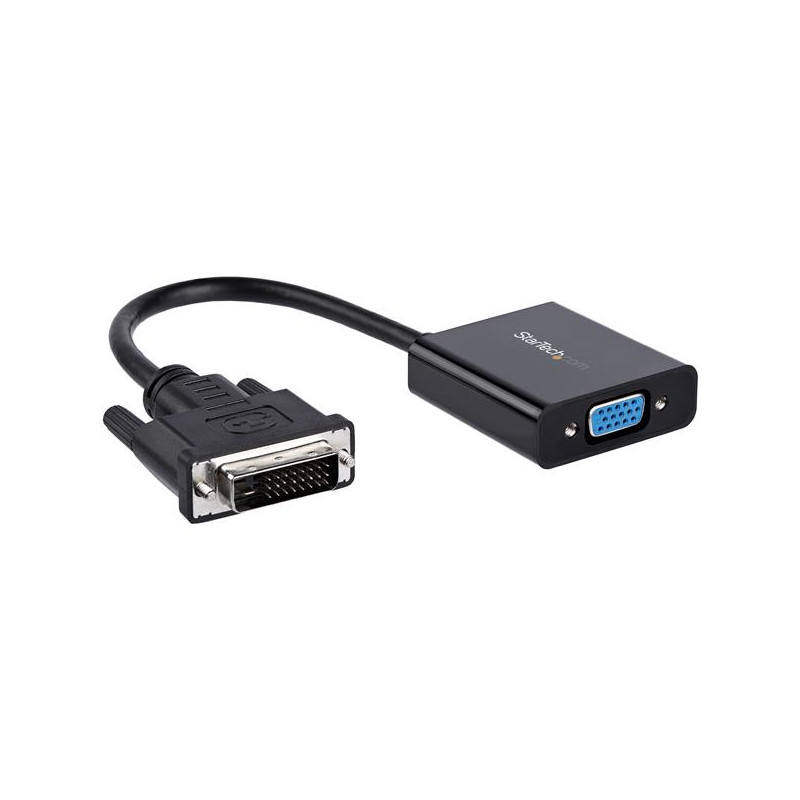 Cavo adattatore / convertitore attivo startech dvi / vga 0.19m nero