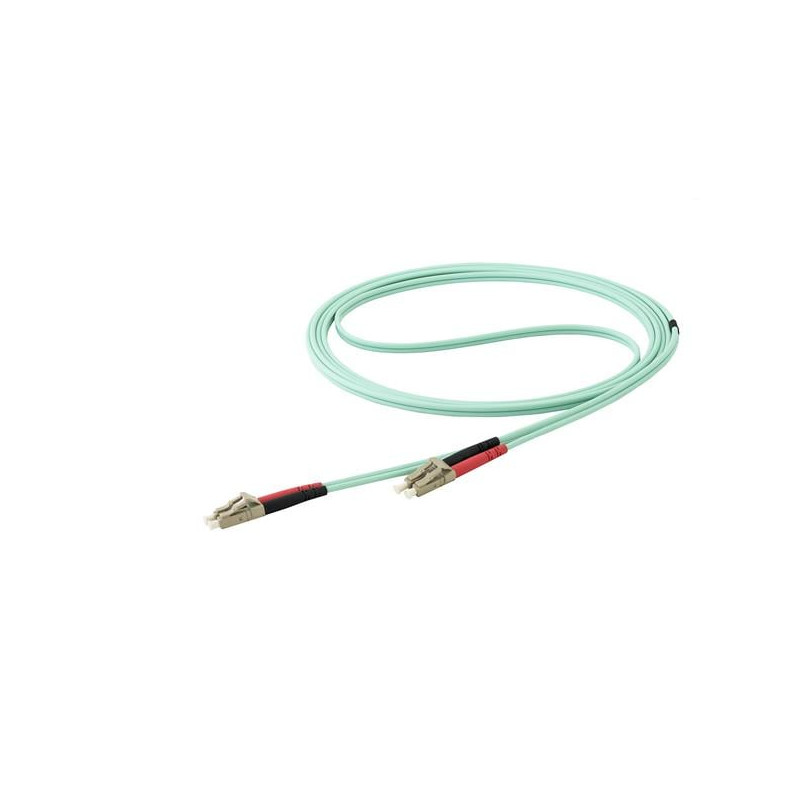 Cavo fibra ottica startech multimodale lc / lc duplex 50/125 om3