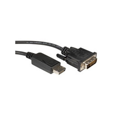 Cavo displayport roline dp-dvi 24 + 1 m / m 2.0m nero [ro11.04.5610]