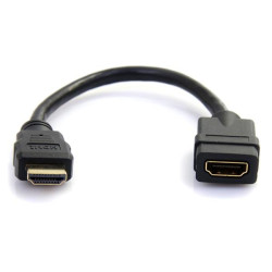 Adattatore startech hdmi 6'' m / f ultra hd 4k x 2k 0.152m