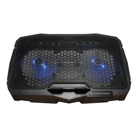 Base raffreddamento notebook conceptronic 17" con 2 ventole