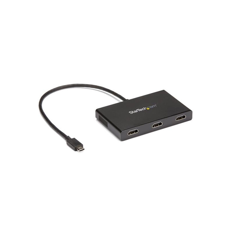 Adattatore startech multi-monitor usb c / hdmi hub mst 3porte
