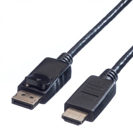 Cavo di collegamento value displayport schermato 4.5m nero [ro11.99.5783]