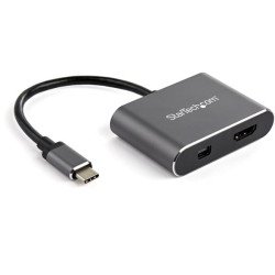 Adattatore displayport startech usb-c/hdmi/mdp hdr [cdp2hdmdp]