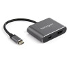 Adattatore displayport startech usb-c/hdmi/mdp hdr [cdp2hdmdp]