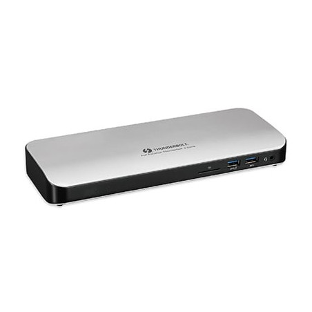 Docking station hamlet thundewrbolt 3 usb-c 3.2 60w [hdocks500tb3pd60]