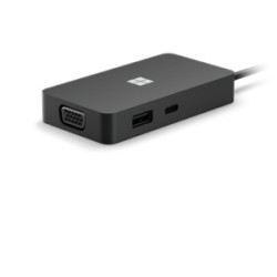 Dcking station microsoft usb-c nero [1e4-00003]