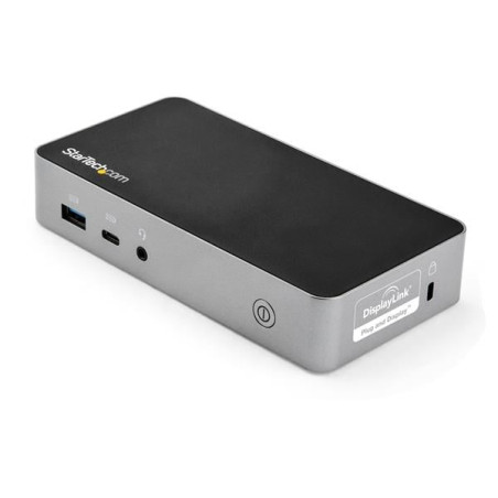 Dockingstation startech.com gigabit ethernet usb 3.0 nero argento
