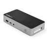 Dockingstation startech.com gigabit ethernet usb 3.0 nero argento