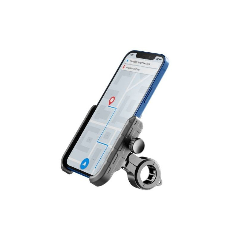 Supporto auto cellularline per smartphone rider steel - universal