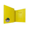 Cartella 3 lembi plastibor 40mm giallo [p0004006]