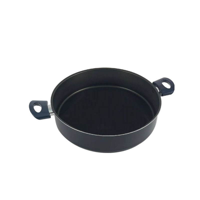 Pentola accademia mugnano tegame alto 32cm blu [bbtgma232]