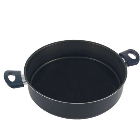 Pentola accademia mugnano tegame alto 32cm blu [bbtgma232]