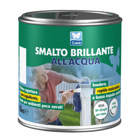 Smalto brillante all'acqua cipir 750ml giallo cromo [8032439000063]