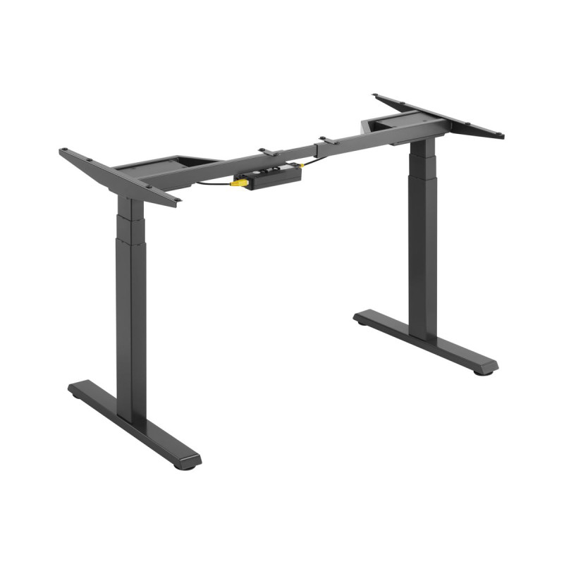 Telaio tavolo raidsonic elevabile icy box nero [ib-ew206b-t]