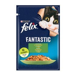 Mangime felix fantastic coniglio in gelatina 85g per gatti