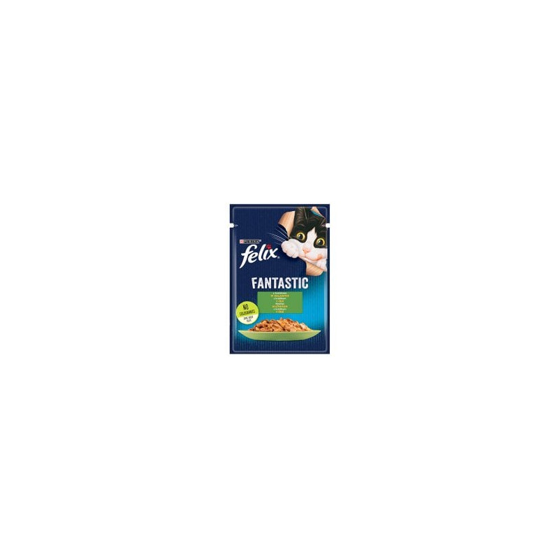 Mangime felix fantastic coniglio in gelatina 85g per gatti