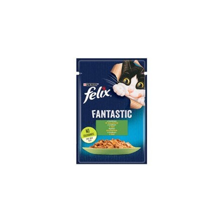 Mangime felix fantastic coniglio in gelatina 85g per gatti