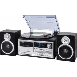 Giradischi xjump tt 1072 stereo con recevitore digitale dab/dab +
