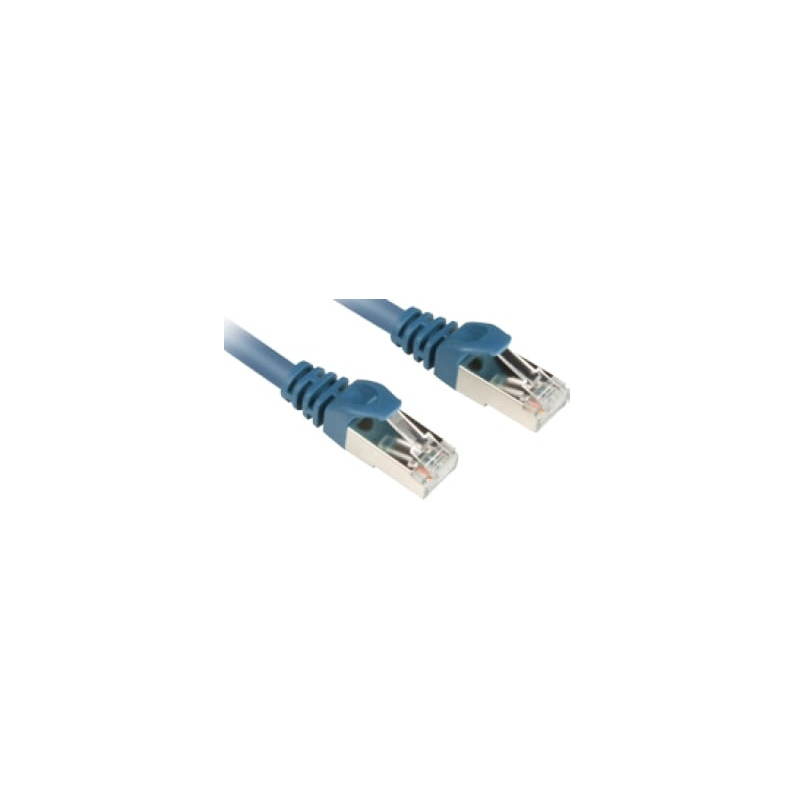 Cavo di rete sharkoon rj45 cat.6 1.5m blu [4044951017850]