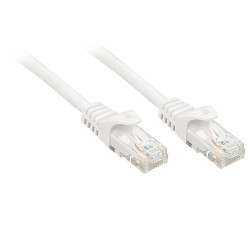Cavo di rete lindy cat6 u utp rj-45 5m bianco