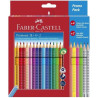 Matite colorate faber-castell grip acquerellabili 24pz