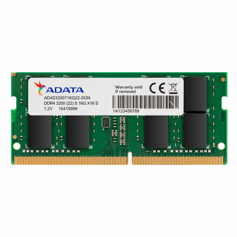 Ram so-dimm ddr4 8gb adata 3200mhz [ad4s32008g22-sgn]