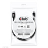 Cavo usb club 3d 3.2 gen1 da tipo c a micro usb m/m 1 m /3.28 ft