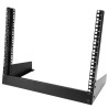 Rack per server startech.com 8u con 2-post a telaio aperto nero